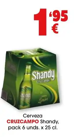 TOP Cash & Carry Cruzcampo Shandy oferta