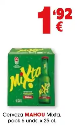 TOP Cash & Carry Mahou Mixta Cerveza oferta