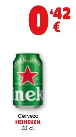 TOP Cash & Carry Cerveza Heineken oferta