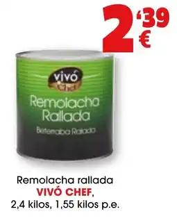 TOP Cash & Carry Vivó chef remolacha rallada oferta