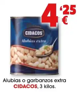 TOP Cash & Carry Cidacos alubias extra oferta