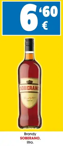 TOP Cash & Carry Brandy soberano oferta