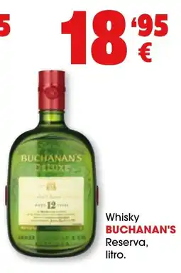 TOP Cash & Carry Buchanan's whisky reserva oferta