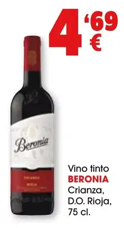 TOP Cash & Carry Beronia Crianza oferta