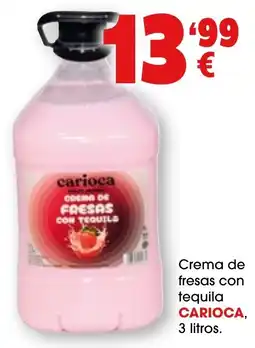 TOP Cash & Carry Carioca crema de fresas con tequila oferta