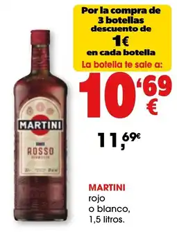TOP Cash & Carry Martini rojo o blanco oferta
