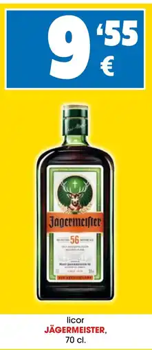 TOP Cash & Carry Jägermeister Licor oferta