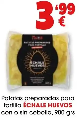 TOP Cash & Carry Échale huevos patatas preparadas para tortilla oferta