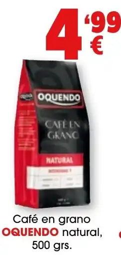 TOP Cash & Carry Oquendo café en grano natural oferta