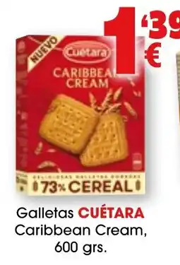TOP Cash & Carry Cuétara Caribbean Cream oferta