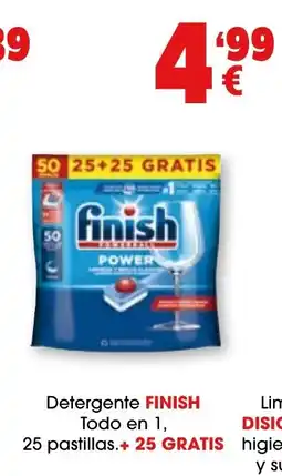 TOP Cash & Carry Finish Detergente Todo en 1 oferta