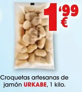 TOP Cash & Carry Croquetas artesanas de jamón URKABE oferta