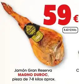 TOP Cash & Carry Magno Duroc jamón gran reserva oferta