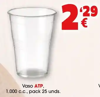 TOP Cash & Carry Vaso ATP oferta