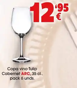 TOP Cash & Carry Copa vino Tulip Cabernet ARC oferta