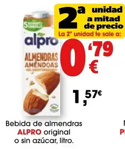 TOP Cash & Carry Alpro bebida de almendras oferta
