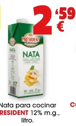 TOP Cash & Carry President nata para cocinar oferta