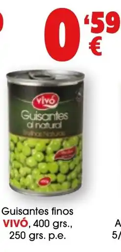 TOP Cash & Carry vivó guisantes finos oferta