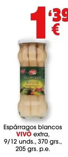 TOP Cash & Carry Vivó espárragos blancos oferta