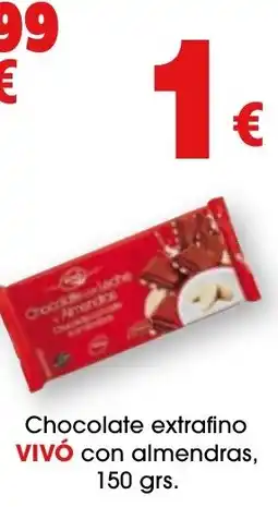 TOP Cash & Carry Vivó chocolate extrafino con almendras oferta