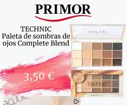 Primor Primor technic paleta de sombras de ojos complete blend oferta