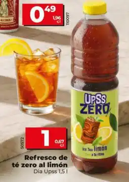 Dia Fresh Dia Upss refresco de té al limón oferta