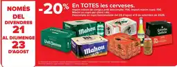 Carrefour Market Mahou cervezas oferta
