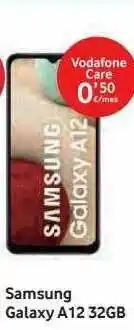 Vodafone Samsung Galaxy A12 32gb oferta