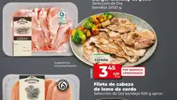 Dia Fresh Selección De Dia filete de cabeza de lomo de cerdo oferta