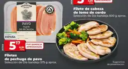 Dia Fresh Selección de Dia filetes de pechuga de pavo oferta