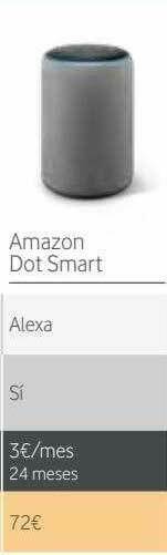 Vodafone Amazon Dot Smart oferta