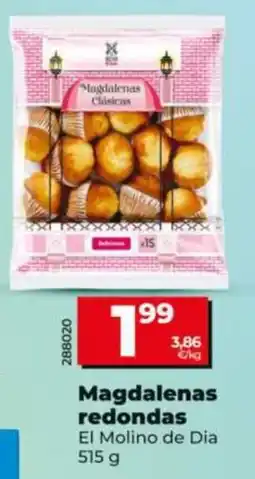 Dia Fresh El Molino de Dia magdalenas redondas oferta