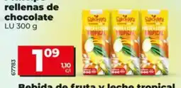 Dia Fresh Saboretera bebida de fruta y leche tropical oferta