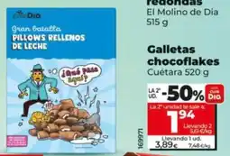 Dia Fresh Cuétara Galletas chocoflakes oferta