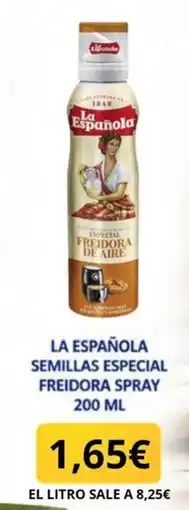 Sangüi La Española semillas especial freidora spray oferta