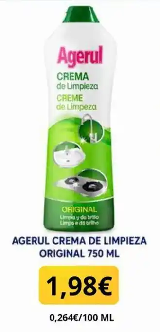 Agerul crema de limpieza original