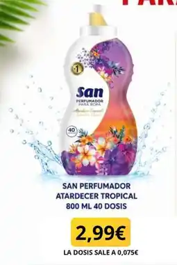Sangüi San perfumador atardecer tropical oferta