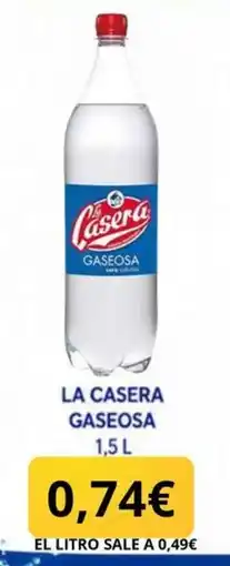 Sangüi La casera gaseosa oferta