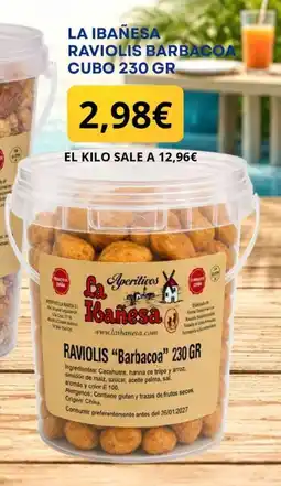 Sangüi La Ibañesa raviolis barbacoa oferta