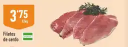 Supermercados Deza Filetes de cerdo oferta