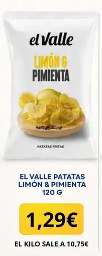Sangüi el Valle patatas limón & pimienta oferta