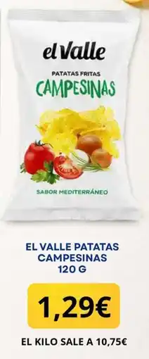 Sangüi el Valle patatas fritas campesinas oferta