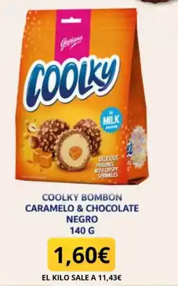 Sangüi Coolky bombón caramelo & chocolate negro oferta