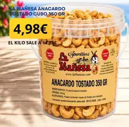 Sangüi La Ibañesa anacardo tostado oferta