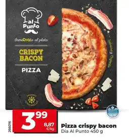 Dia Fresh Dia Al Punto pizza crispy bacon oferta