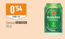 Supermercados Deza Heineken cerveza oferta