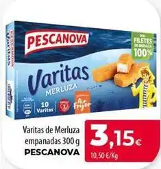 Spar Tenerife Pescanova - varitas de merluza empanadas oferta