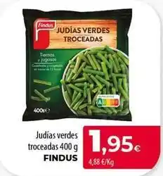 Spar Tenerife Findus - judias verdes troceadas oferta