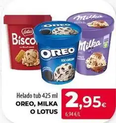 Spar Tenerife Milka - helado tub oferta