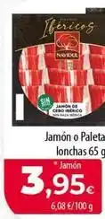 Spar Tenerife El jamón - jamón o paleta lonchas oferta